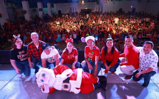 Un éxito rotundo el festival navideño en Ciudad Mujeres con Las Hermanitas Kardenas