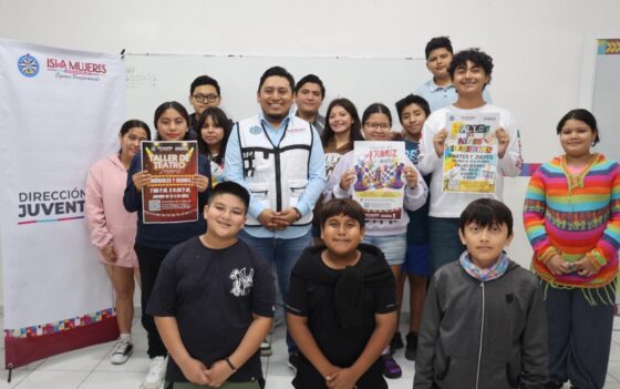 Gobierno de Isla Mujeres ofrece talleres gratuitos para las juventudes isleñas
