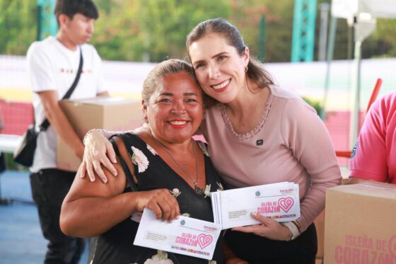 Atenea Gómez lleva bienestar a las familias isleñas con un Gobierno humanista