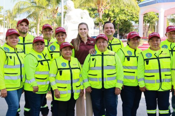 Gobierno Municipal mantiene labores permanentes para una Isla Mujeres limpia, bonita y ordenada