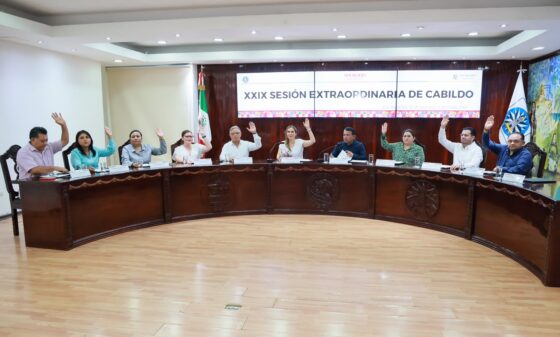 Cabildo de Isla Mujeres autoriza licencia temporal a la Presidenta Municipal Atenea Gómez Ricalde